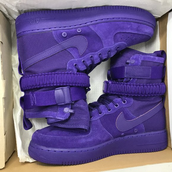nike sf air force 1 high court purple